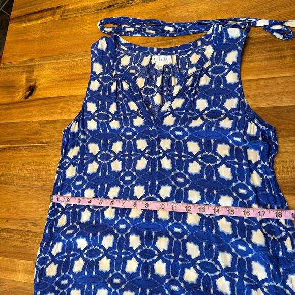Velvet by Graham and Spencer Shift Dress Resortwear Lightweight Small Blue - Picture 14 of 14